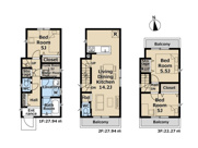 志木市本町3丁目　新築一戸建住宅　全1棟　(丸井志木店)の画像