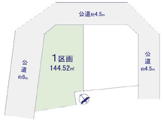 【区画図】 | 王禅寺西6丁目