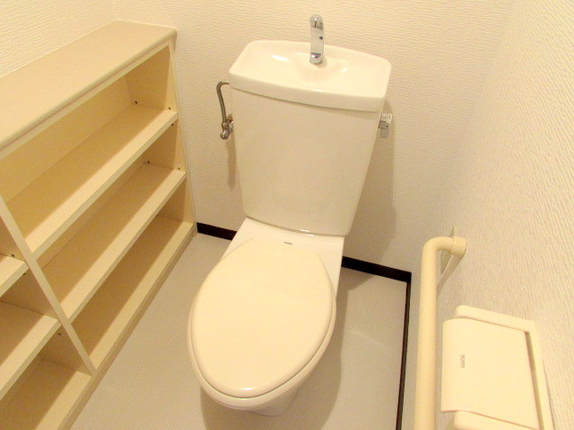 パレ・フルールのトイレ|コンパクトで使いやすいトイレです