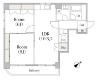 フジマンション末広(E-103)の画像