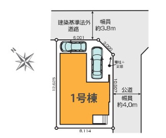 【区画図】 | 越谷市大沢12期　新築分譲住宅
