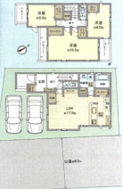 越谷市七左町７丁目　新築戸建ての画像
