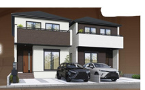 越谷市大沢12期　新築分譲住宅　全2棟の画像