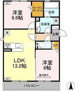D-ROOM大川の間取り
