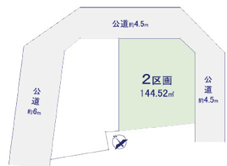 【区画図】 | 王禅寺西6丁目