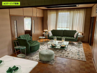 【前面道路含む現地写真】 | 釧路町別保7丁目105，106売地