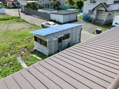 【その他】 | 釧路町別保7丁目105，106売地 | 古家の間取図です。現況渡し。