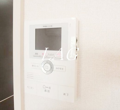 【セキュリティ】 | ドミール | モニター付きインターフォンです。