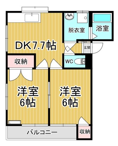 【間取り】 | アレストカネコ1棟 | カップルさんにオススメのお部屋です♪