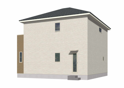 【外観パース】 | 北九州市八幡西区上上津役4丁目1期1号棟 | 外観パースです