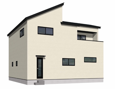 【外観パース】 | 北九州市八幡西区東神原1期1号棟 | 外観パースです