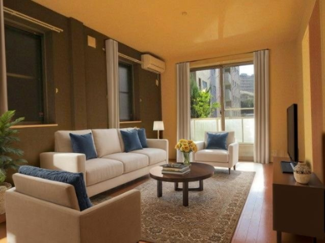 Ｓｕｎｎｙ ＨｅｉｍｓⅢの居間・リビング|CG家具のため実際は家具が付きません