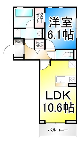 ヘシレ中御所の間取り