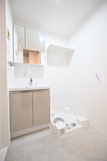 Ｌｅ　Ｎｉｄ　日本橋の洗面所|忙しい朝には欠かせない洗面所です