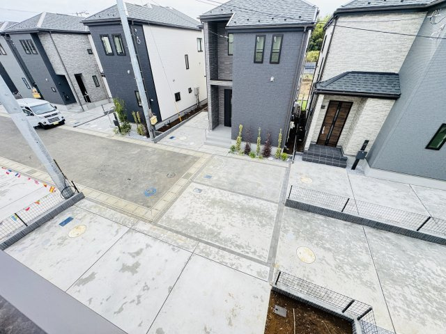 市川市宮久保４丁目新築戸建【宮久保小学校：9分】の展望|バルコニーより南側眺望・南道路で日当たり良好♪