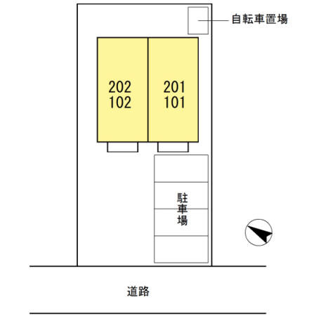 エトワール　ソレイユの区画図