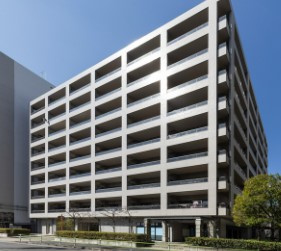 コンフォリア芝浦Ⅱの外観