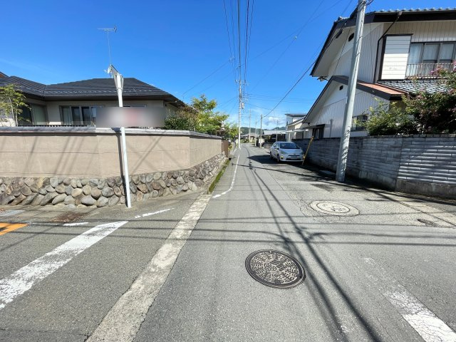 新築戸建・建売　桐生市相生町5丁目　Blooming Garden　全1棟の前面道路含む現地写真