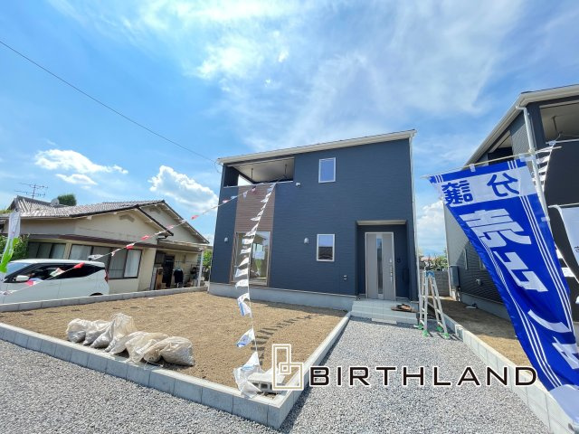 新築戸建・建売　桐生市相生町第16　Cradle Garden　全2棟の外観|完成したのでいつでも内覧可能です♪