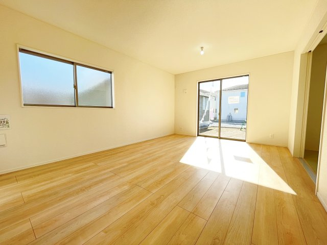 新築戸建・建売　大泉町寄木戸第16　Cradle Garden　全3棟の区画図|■土地面積：203.09m²　■敷地面積：101.25m²　■駐車：3台