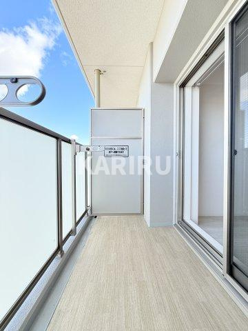 エスリード難波AGREAのバルコニー