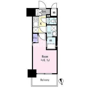 エスリード難波AGREAの間取り