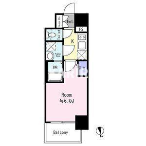 エスリード難波AGREAの間取り