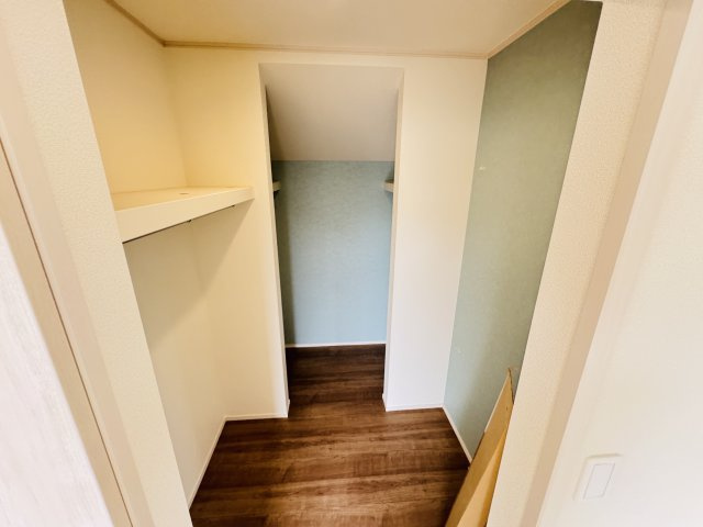 市川市宮久保４丁目新築戸建【宮久保小学校：9分】の収納|7.5帖寝室・ウォークインクローゼット