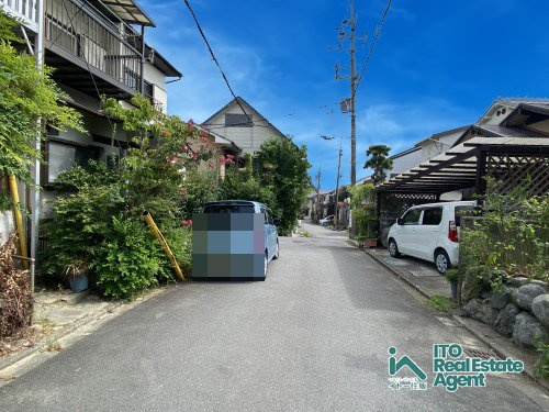大宮西野山町 新築戸建の前面道路含む現地写真