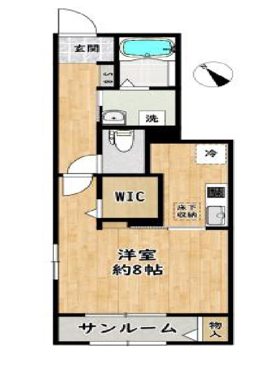 marROSEの間取り