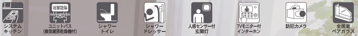 新築戸建・建売　上里町勅使河原第17　Cradle Garden　全7棟の設備