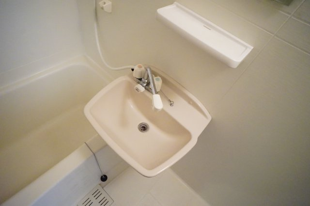 リアルジョイ薬円台六番館の洗面所|洗面台はお風呂と一緒です