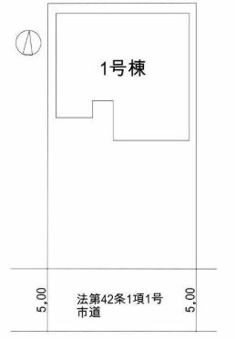 【区画図】 | 静岡市清水区三保 新築一戸建て 1号棟 | 区画図です