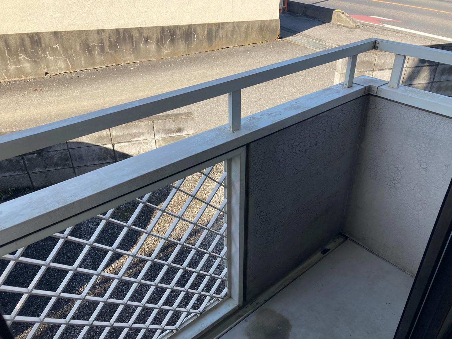 いずみハイツ石原Ⅱのバルコニー