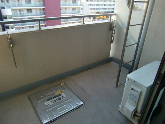 サンコーセントレアーバンのバルコニー