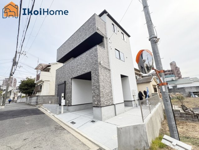 明石市西明石西町1丁目　新築戸建のエントランス|【ホームページに現地動画掲載中】●年中無休：当日予約可●花園小までは徒歩12分望海中までは徒歩10分