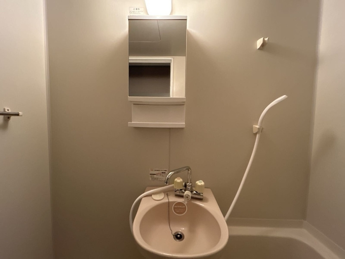 クレール竹原の洗面所