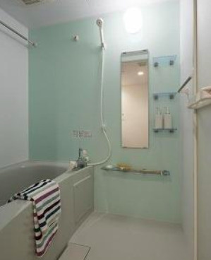 エクサム初台の浴室