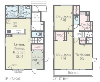 【間取り】 | 陽の光をたっぷりと浴びながら気持ち良く生活が出来ます。夢のマイホーム、夢ではなく実現出来ます！見学・ご相談等、お気軽にご連絡下さい。
