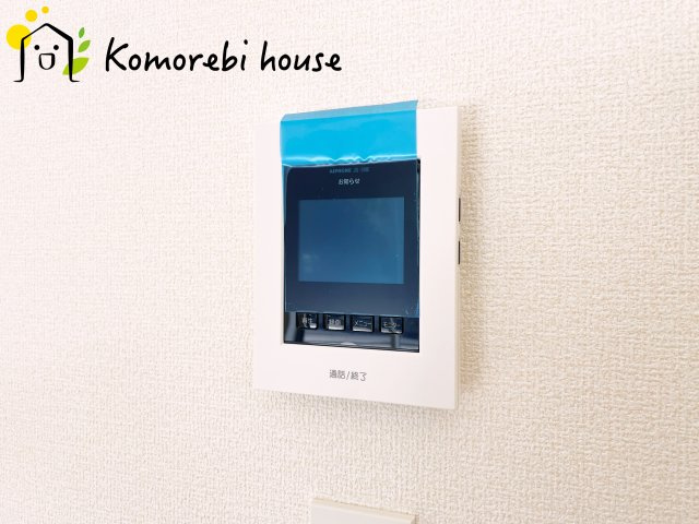 上尾市泉台2丁目　2期　新築一戸建て　01の防犯設備|モニター付インターホンです