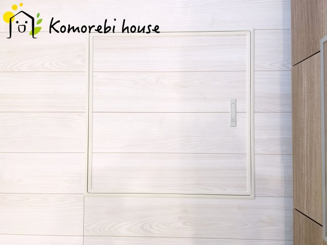 上尾市泉台2丁目　2期　新築一戸建て　01の内装|床下収納です