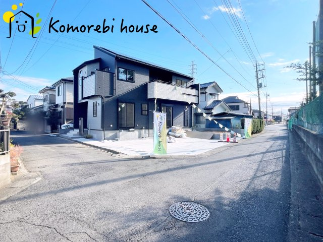 上尾市泉台2丁目　2期　新築一戸建て　01の前面道路含む現地写真|前面道路含む現地写真です