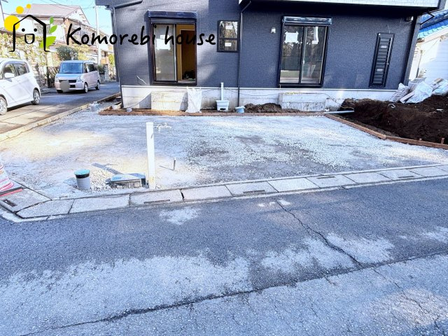 上尾市泉台2丁目　2期　新築一戸建て　01の駐車場|撮影：'25/10/23