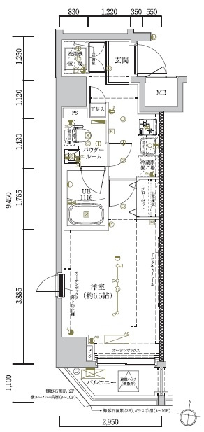 LUMEED大島の間取り
