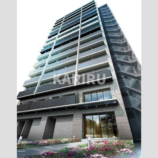 エスリード新大阪ザ・プレミアEASTのエントランス