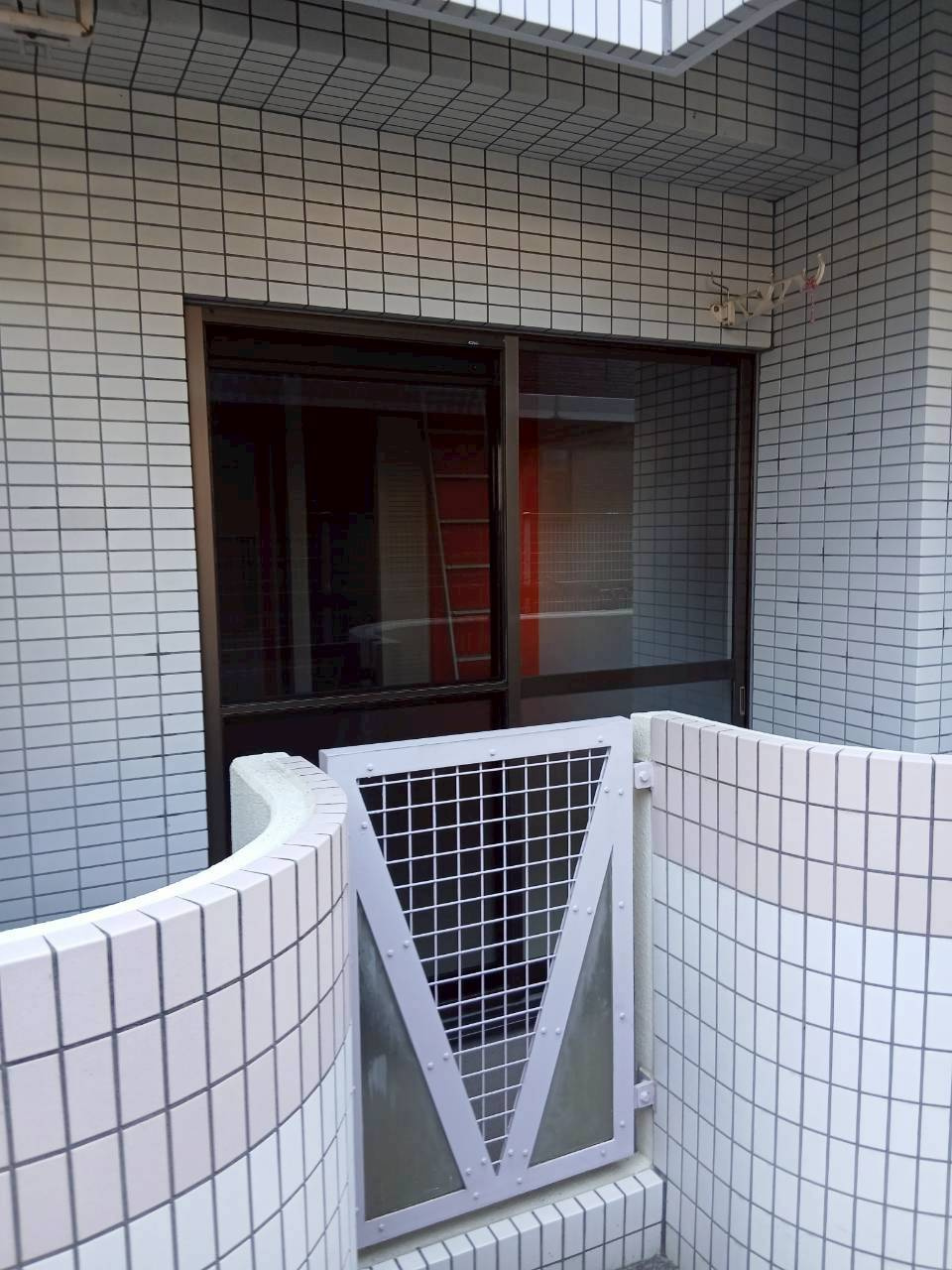 グランコート熊谷弐番館のバルコニー