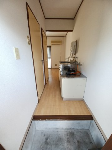 リバーサイドハイツB棟の玄関|玄関です