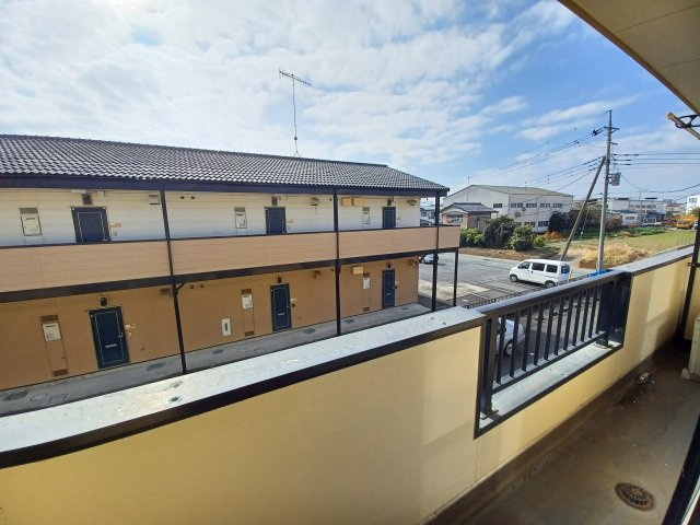 ラビットハウスきさくのバルコニー|バルコニーです