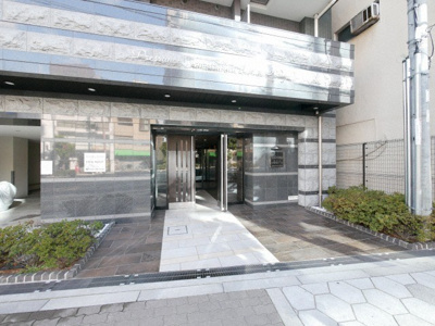 【エントランス】 | プレサンス玉造駅前ルージュ | 落ち着いたエントランスです