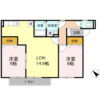 【間取り】 | アプリコットハウス